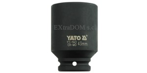 Nasadka udarowa Yato 3/4" głęboka 43mm 1143