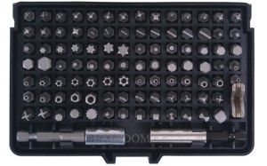 Bity, końcówki śrubokrętowe specjalne 100 części Neo Tools 06-104