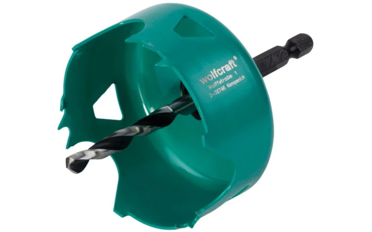 Otwornica ze stali węglowej 76 mm Wolfcraft 5970000