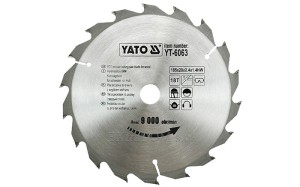 Tarcza do cięcia drewna Yato 185x18x20 - 6063
