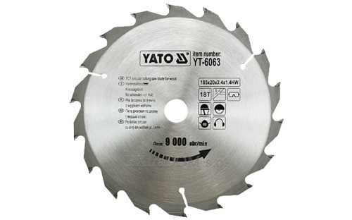 Yato tarcza do cięcia drewna