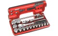  Klucze nasadowe Facom zestaw nasadek 12-kątnych 8-32mm 1/2" 21 cz.SL.DBOX112