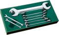 Klucze płasko - oczkowe i płaskie SATA zestaw 10szt. wkładka do wózka
