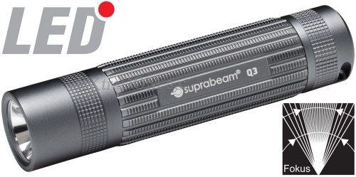 Latarka LED Suprabeam Q3 aluminiowy korpus