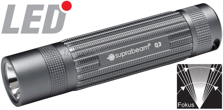 Latarka LED Suprabeam Q3 aluminiowy korpus