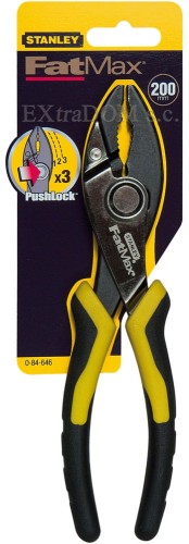 Szczypce Stanley Fatmax 200mm kombinerki uniwersalne Slip Joint 846460