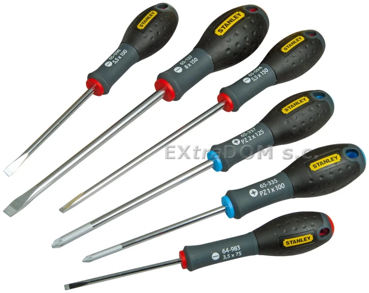 Wkrętaki Stanley FatMax® zestaw 6 sztuk 65-428