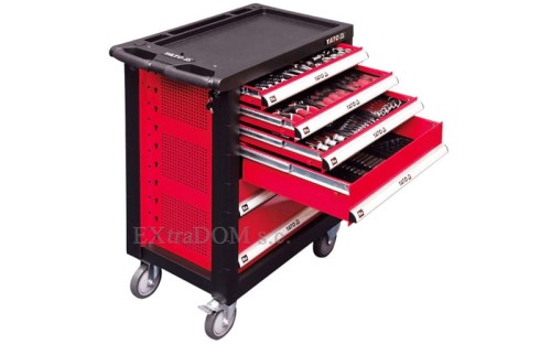 Szafka serwisowa Yato z zestawem narzędzi 177 cz. YT-5530