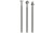Frezy Proxxon stal wolframowo-wanadowa kpl. 3 szt. 28720