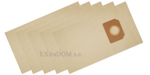 Worki do odkurzaczy przemysłowych BOSCH Gas 15 L, PROTOOL,  kpl. 5 szt. MGPT05-2