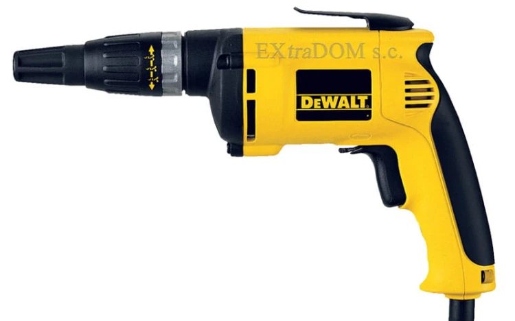 DEWALT wkrętarka sieciowa do płyt kartonowo-gipsowych 540W uchwyt 1/4 DW274-QS