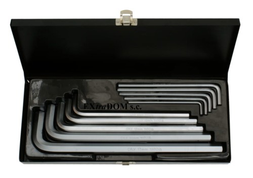 Klucze imbusowe Yato długie 3-17mm kpl. 10 szt. 0519