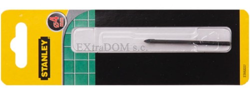 Wiertło do szkła, ceramiki, glazury 4mm Stanley z uchwytem walcowym STA53227