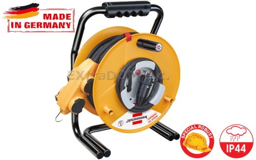 Przedłużacz bębnowy budowlany Brobusta G Bretec IP44 rozgałęziaczem Powerblock 40m Brennenstuhl