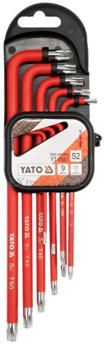 Klucze Torx Yato kpl. 9 sztuk YT-0563