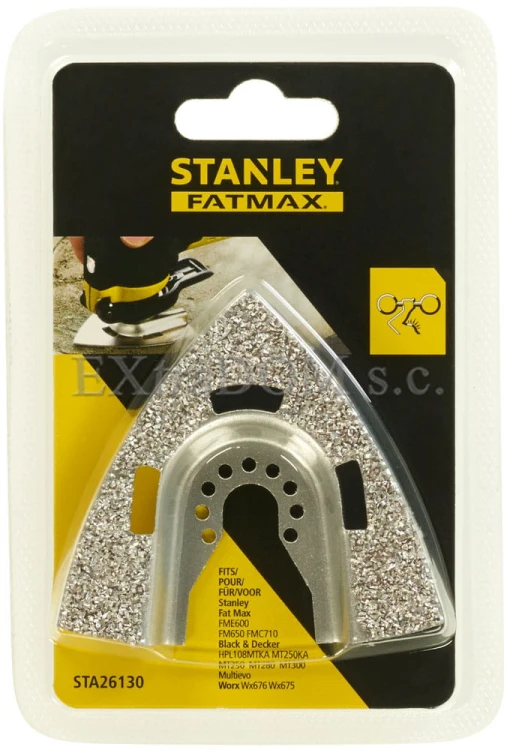 Stanley raszpla karbidowa 73mm x 75mm, do usuwania zapraw STA26130-XJ