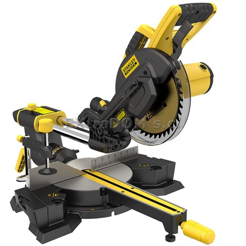 Stanley pilarka ukosowa 1500W 216mm, 5000 obr./min przesuwna głowica FME721-QS