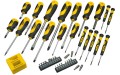 Zestaw wkrętaków Stanley kpl 42 szt + torba 621130