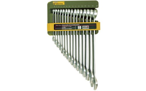 Klucze płasko-oczkowe PROXXON kpl. 15szt 6-21mm prk-23821