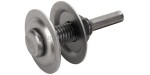 Trzpień mocujący do tarcz szlifierskich i polerskich śr. 10mm Wolfcraft 2116000