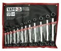 Klucze oczkowe YATO kpl. 12szt. 6 - 32mm YT-0398