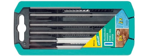 Zestaw brzeszczotów do drewna i metali B&D kpl. 10cz. Wolfcraft 8631000