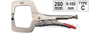Szczypce zaciskowe, spawalnicze typ C Yato 280mm - 2468