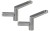 Zaciski szybkomocujące do stołu zaciskowego kpl. 2szt. Wolfcraft 6176000