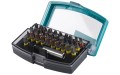 Bity, końcówki śrubokrętowe z uchwytem 1/4" Wolfcraft kpl. 32 cz. 2975000