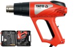 Yato opalarka 2000W 50~550°C +akcesoria wskaźnik LED YT-82292