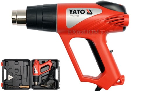 Yato opalarka 2000W 50550°C +akcesoria wskaźnik LED YT-82292