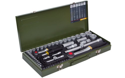 Profesjonalny zestaw narzędziowy Proxxon 1/2" i 1/4" 55 cz. 23040