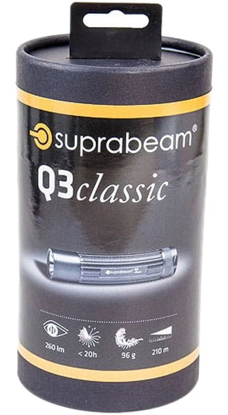  Latarka LED Suprabeam Q3 classic aluminiowy korpus 488780