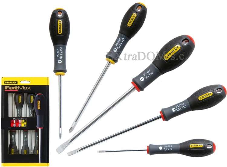 Wkrętaki Stanley FatMax® zestaw 5 sztuk