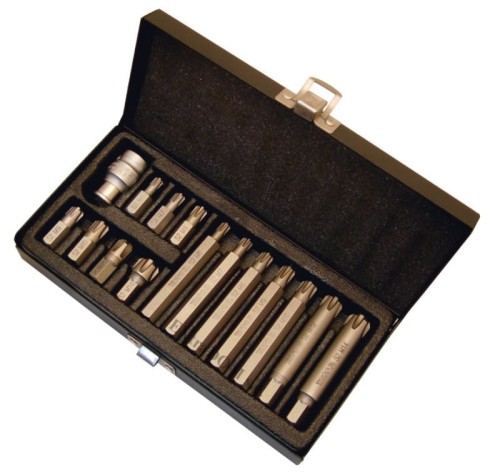 Klucze - bity YATO RIBE 15cz. - 0419