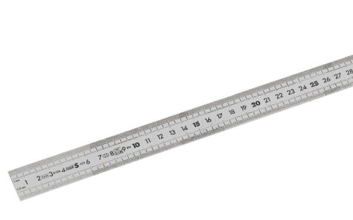 Linijka Facom ze stali nierdzewnej półsztywna 2-stronna 300mm DELA.1056.300