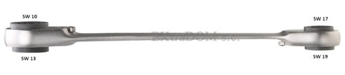 Proxxon klucz oczkowy z grzechotką MicroSpeeder 4w1 – 10-13-17-19mm 23236