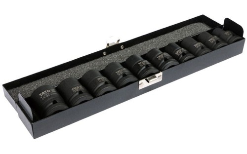 Nasadki udarowe YATO 10cz. 1/2" 10-22mm YT-1025