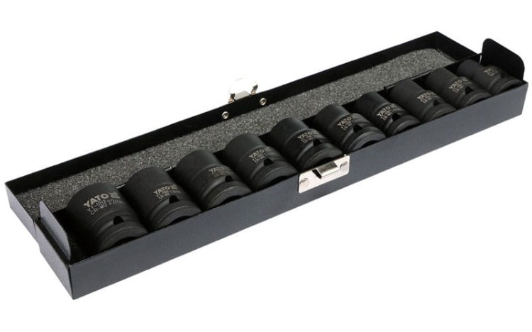 Nasadki udarowe YATO 10cz. 1/2" 10-22mm YT-1025