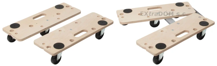 Wózek meblowy 5w1 platformowy, do płyt Wolfcraft FT 350 B 5548000