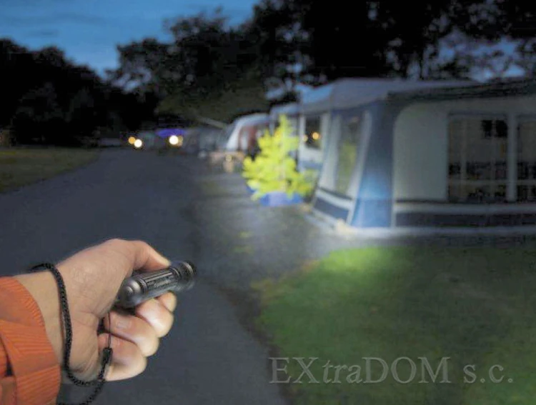  Latarka LED Suprabeam Q2 z fokusem aluminiowy korpus