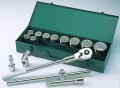 Klucze nasadowe 3/4” metryczne Sata kpl. 15 cz. 09015