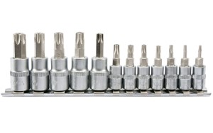 Klucze trzpieniowe YATO TORX security 12cz. na szynie YT-04332