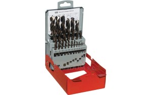 Wiertła do metalu Abraboro HSS-Co kobaltowe kpl. 25 cz w kasecie