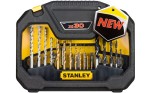 Bity, wiertła STANLEY zestaw 30 cz. w mocnej kasecie STA7183