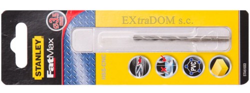Wiertło do metalu 3,5mm Stanley FATMAX STA51033