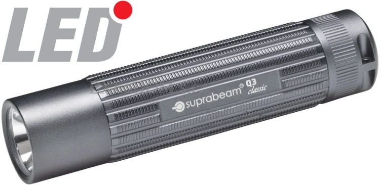  Latarka LED Suprabeam Q3 classic aluminiowy korpus