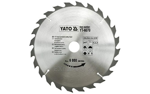 Yato tarcza do cięcia drewna