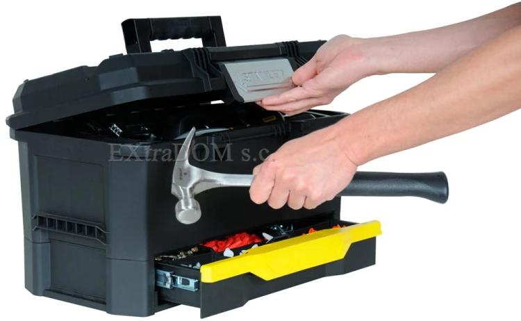Skrzynia narzędziowa Stanley 19" z szufladą 703161
