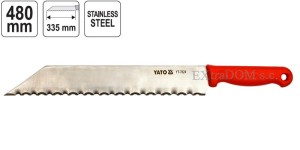 Nóż do cięcia izolacji budowlanych (wełny mineralnej, styropianu) Yato YT-7624